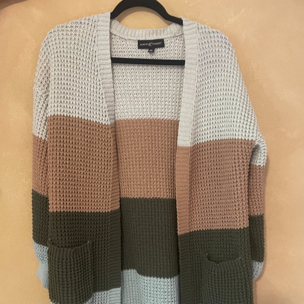 Almost Famous Long Cardigan